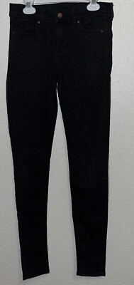 H&M Divided Denim Skinny Jeans Black Junior Teens Size