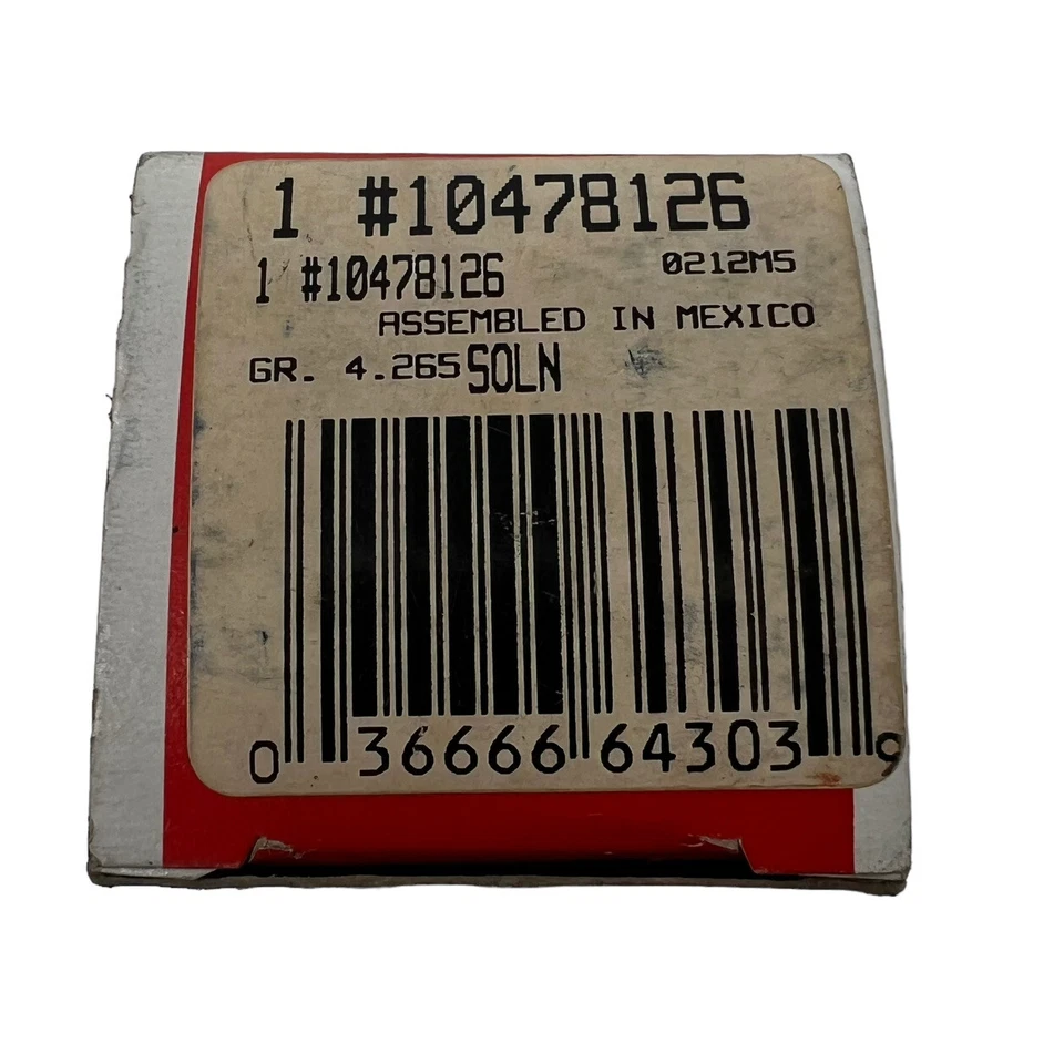 Válvula principal de transmisión Delco Remy 10478126 Cadillac Chevrolet GMC Hummer 91-09 Foto 4 de 4