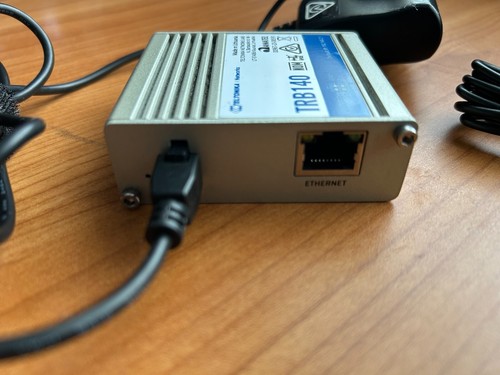 Teltonika TRB140 Industrial Ethernet to 4G LTE IoT Gateway with antenna - Picture 5 of 6