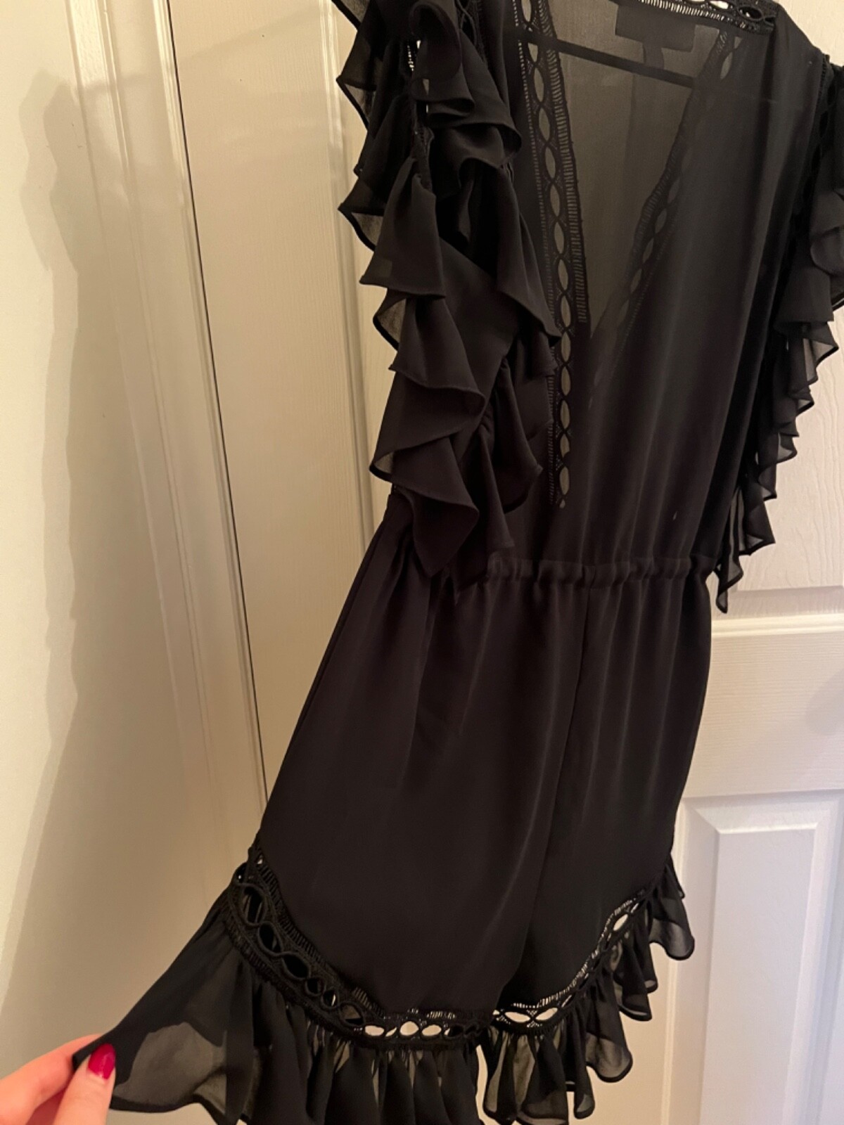 Shona Joy Eclipse Drawstring Playsuit Size Au 8, … - image 4