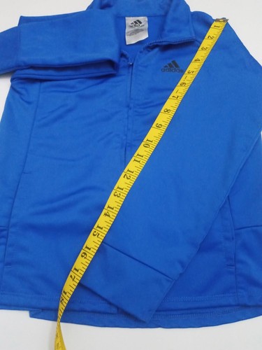 adidas Boy’s Jacket/ Sweatshirt Size 6 Blue Color - Picture 6 of 10