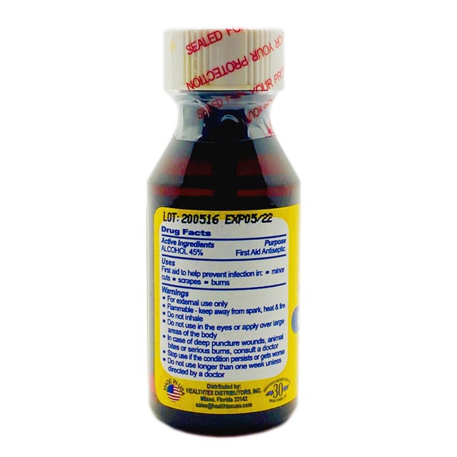 Dr Sana Decolorized Iodine Tincture First Aid Antiseptic Ffor Minor