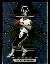 2023 Panini Mosaic #173 Archie Manning Card New Orleans Saints
