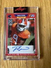2021 Pro Set Travis Etienne PSA8 1st Rookie Autograph 16/99 JACKSONVILLE JAGUARS