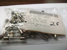 BAG OF 25 GDL 1/2 A. SLOW BLOW FUSE