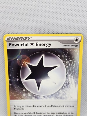 powerful energy pokemon card Powerful Colorless Energy 176/189 Uncommon Reverse Holo Pokemon Card ( —  Titan Cards Ltd