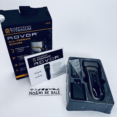 Micro Touch Titanium Rovor, Black