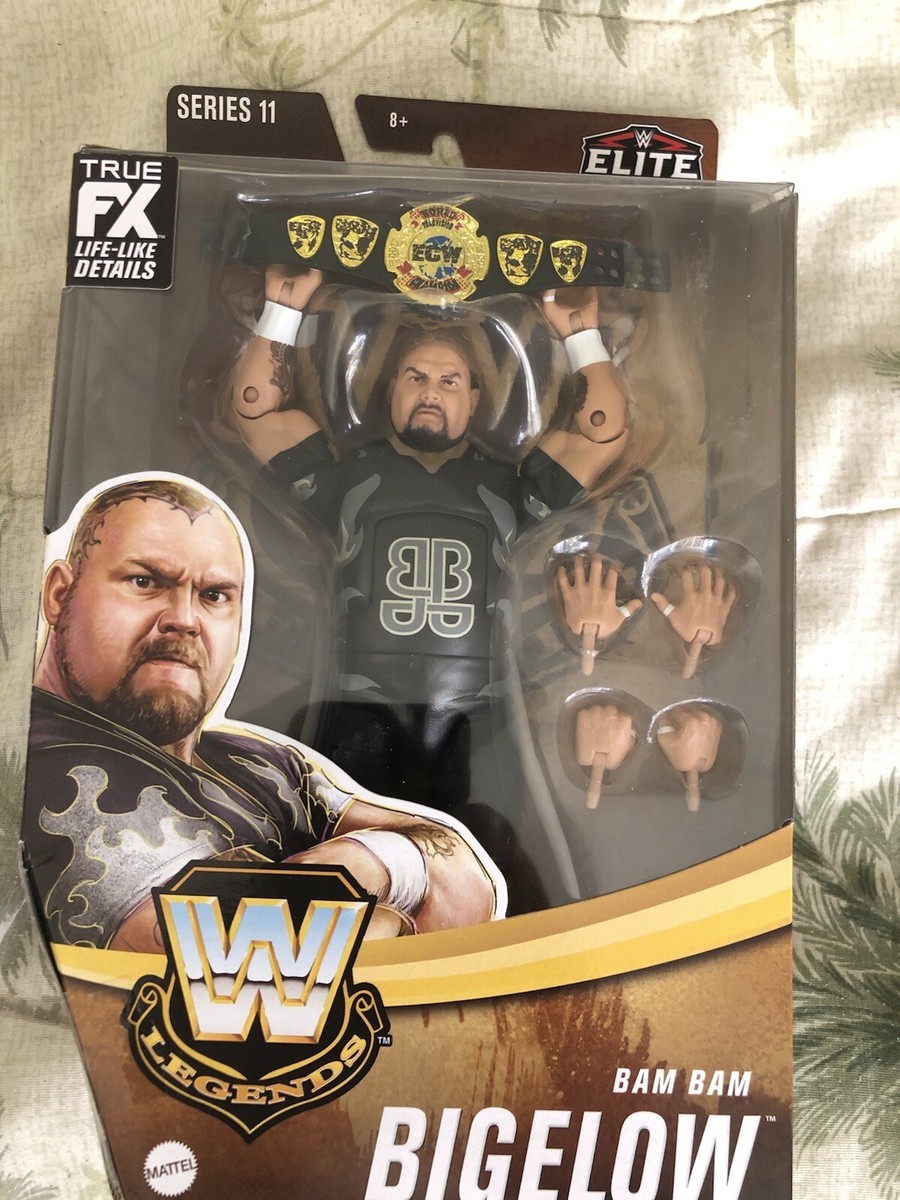 スポーツ Mattel WWE Elite Bam Bam Bigelow Amazon.com: WWE Wrestling Elite Collection Greatest Hits Bam