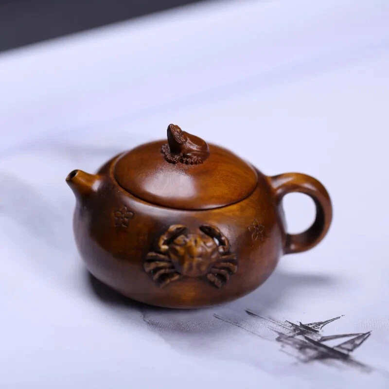 木质中国风茶壶| eBay