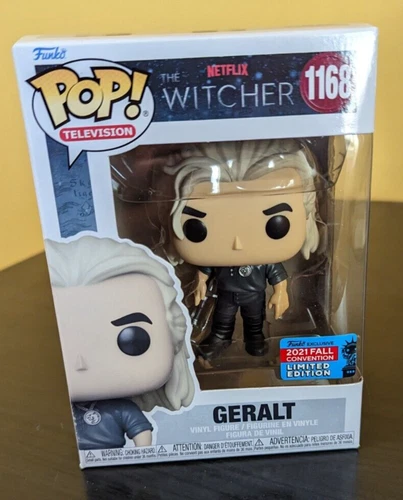 Netflix The Witcher Geralt 2021 Fall Convention Exclusive #1168 Funko Pop