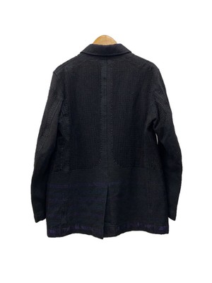 ISSEY MIYAKE 07Aw/A-Poc/Jacket Size2/Cotton/Blk/Me73Fd072 Men