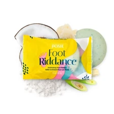 Perfectly Posh Foot Riddance Exfoliating Foot Pebble Mint Lemongrass Scent (F)