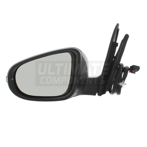 VW Golf Mk6 Hatchback 2009-2013 Electric Wing Door Mirror Passengers Side Left - Picture 12 of 24