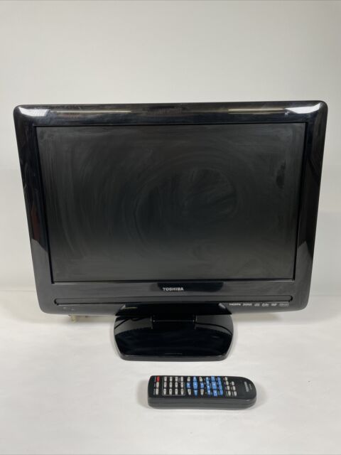 Toshiba TV 19” 720p HD LCD with Built in DVD Player 19DV555DB Black Television