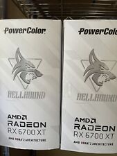 Powercolor Hellhound Spectral White Amd Radeon Rx 6700 Xt 12gb 2 Day Ship For Sale Online Ebay