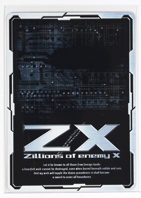 PP-「P」　4枚 Z/X Zillions of Enemy X Card TCG B49-013 N D Witch Verit of