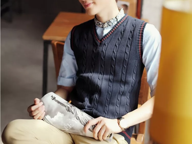 Men fashion clearance vest