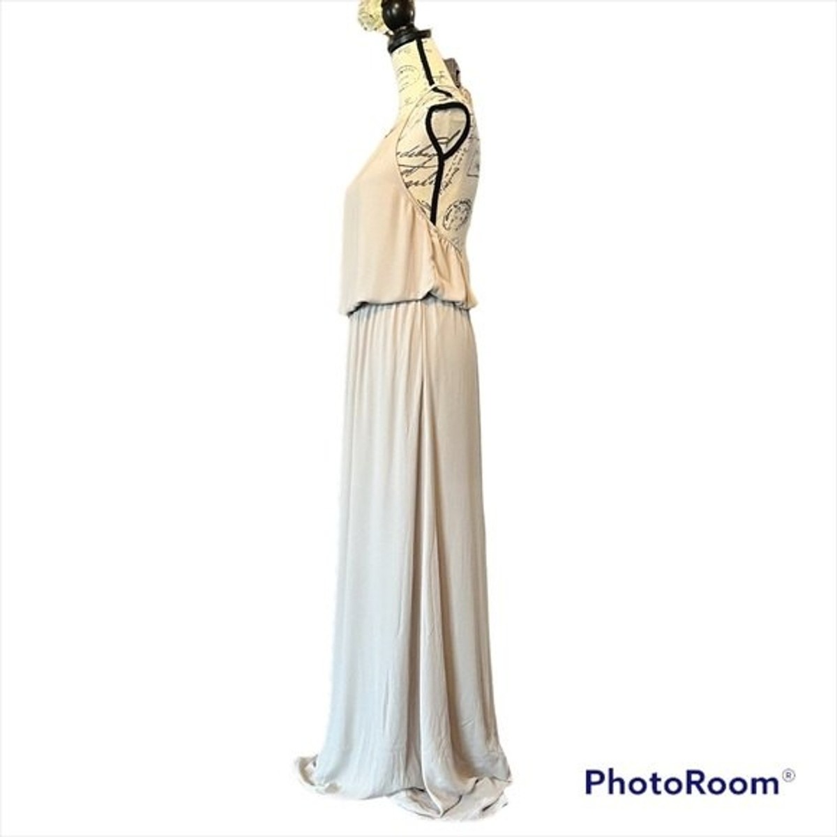 halter dress back Blush Back Tie Satin Halter Sleeveless Mini Dress main image 0