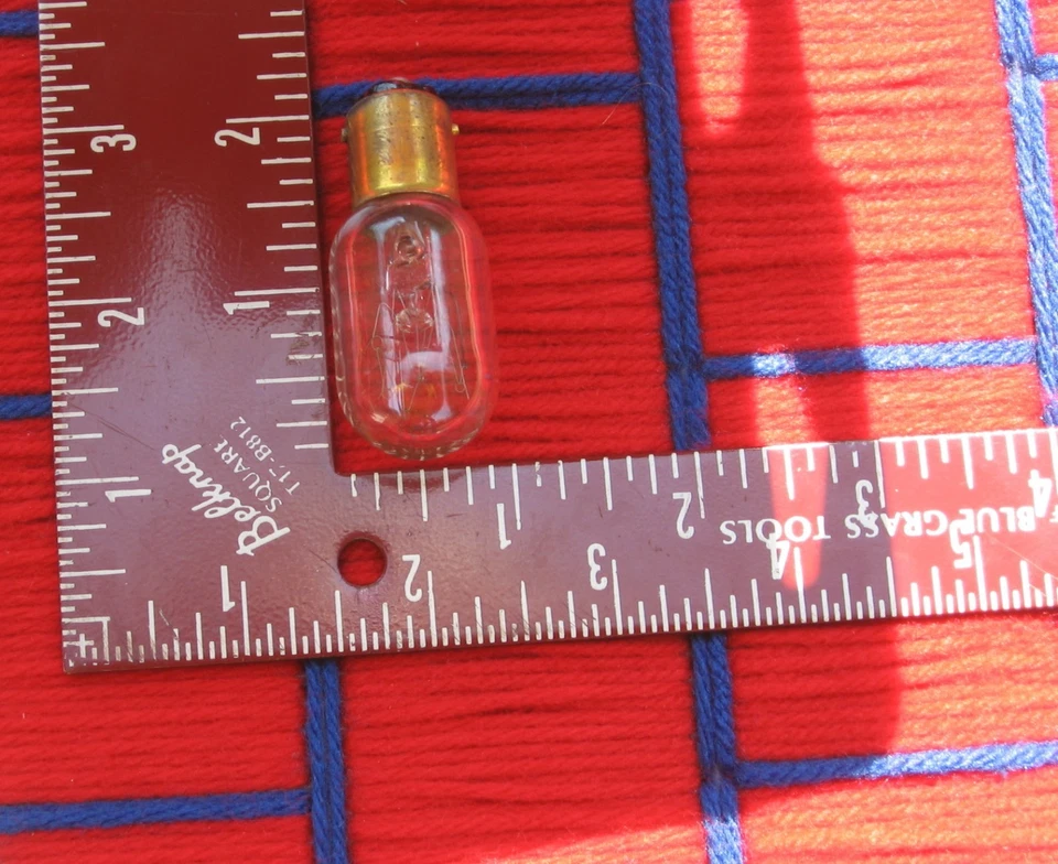 16 new GE appliance T8 LIGHT BULB 25W DOUBLE CONTACT BAYONET Ba15d clear 25T8DC  - Image 4 of 4