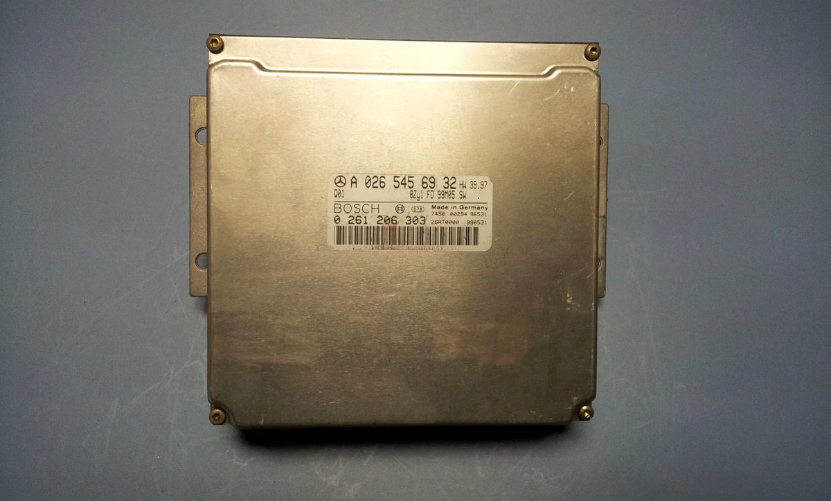 MERCEDES-BENZ W220 S500 ENGINE CONTROL MODULE BOSCH 0265456932 | eBay