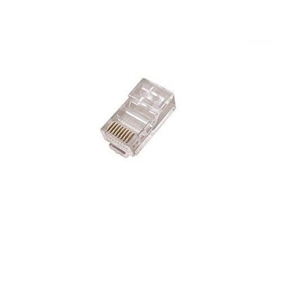 PLUG CAT.5e RJ45 UTP PER CAVO TONDO FLESSIBILE