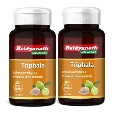 Baidyanath Triphala Tablets, 60 Tablets Each Pack Of 2