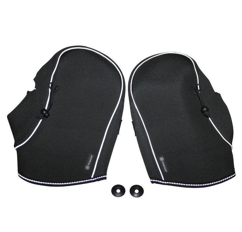 Manchons Piaggio pour embout de guidon isolants contre le froid en hiver