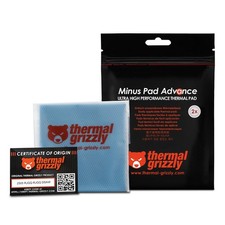 Thermal Grizzly Minus Pad Advance - 100x100x1.5mm 2-Pack Thermal Interface Pa...