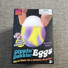 Nee Doh Dippin' Dazzler Eggs Groovy Haze Color Changing Squeeze Ball