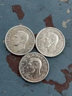 rare collectible coins 1945-1947-1948 1 Dollar Canada