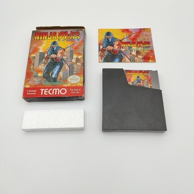 Ninja Gaiden 1 (Nintendo NES) Complete in Box CIB - Game, Box, Manual, Tested