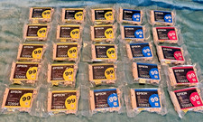 Lot of 25 Genuine Epson 99 Cyan, Yellow  Magenta Ink Cartridges