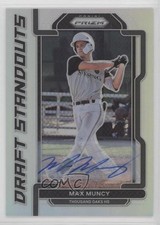 2021 Panini Prizm Draft Picks Standouts Silver Max Muncy #DS-MU Auto ez6