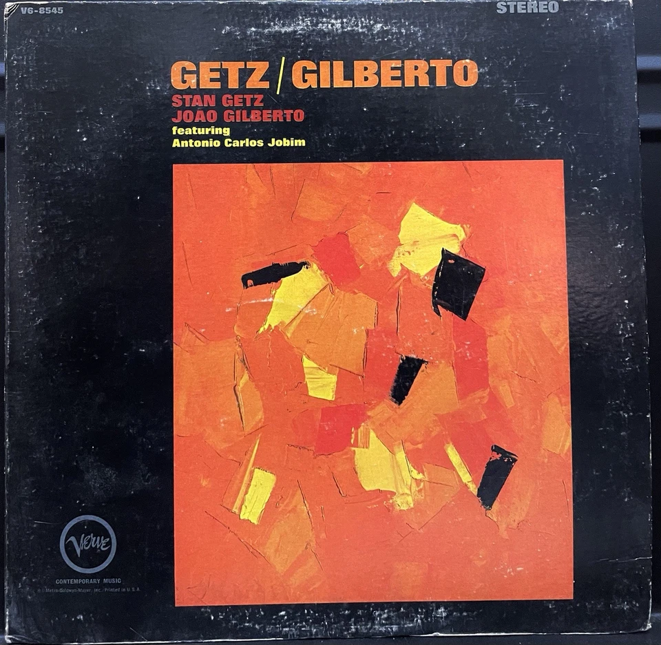 ВАУ! EX🔥Getz/Gilberto Feat. Jobim LP⭐️ ’76 США PRC GF Press Бразилия Латинский - Изображение 2 из 4