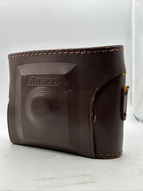Vintage Ansco Flash Clipper 616 Film Camera w/ Case — Shutter Tested
