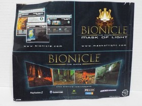 LEGO BIONICLE TITANS TAKANUVA (8596) COMPLETE FIGURES WITH MANUAL FREE SHIPPING