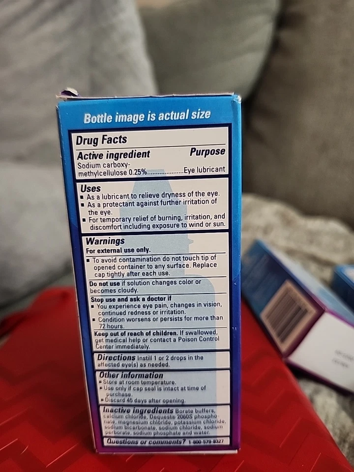Lubricante para ojos TheraTears 1 fl oz gotas - paquete de 1 Foto 3 de 4