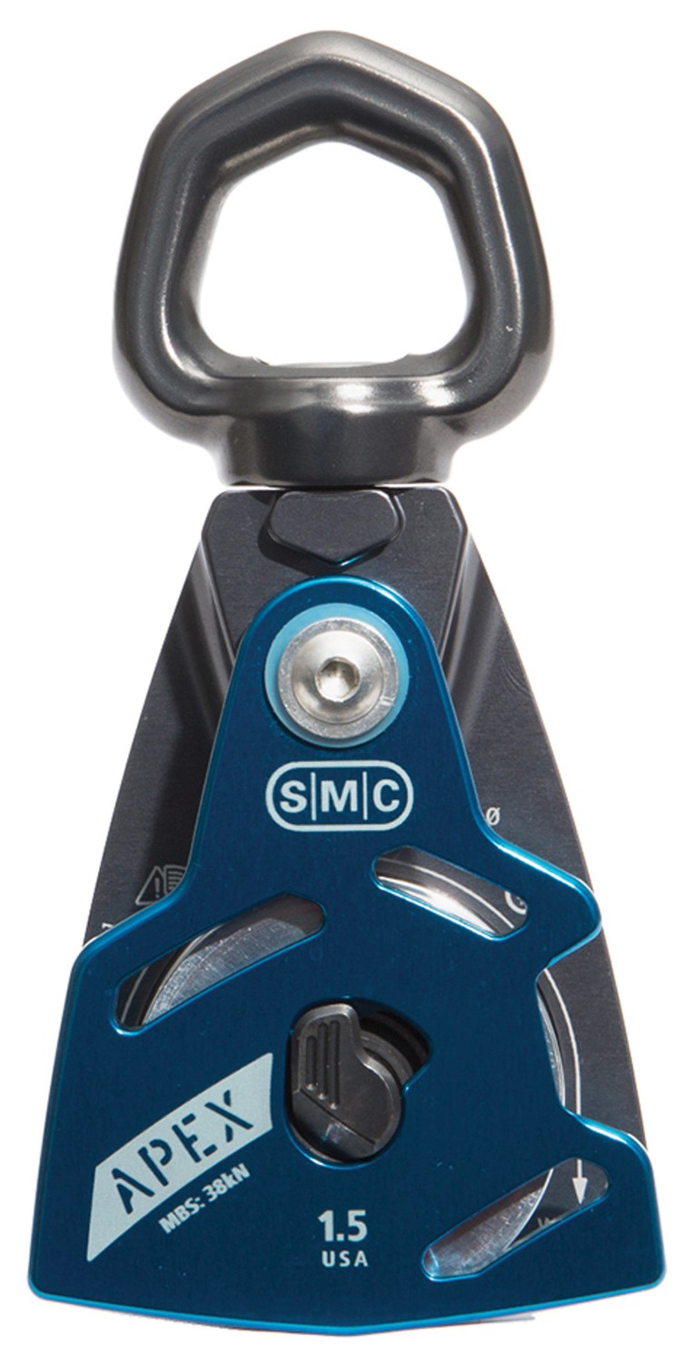 Шкив SMC Apex Direct 1.5 синего цвета - сертифицирован CE и UKCA