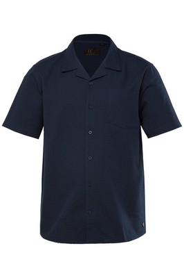 JP 1880 Herren große Größen Hemd Halbarm Seersucker Cuba Kragen Cuba Fit 837225