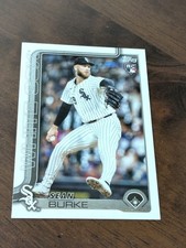 2025 Topps Series Two Baseball Sean Burke RC Chicago White Sox Card#431