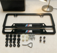 2PCS BMW M Aluminium Alloy Style License Plat...