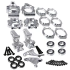 GTB Aluminum Front Rear Wheel Hub Carrier Kit for HPI km rv Baja 5B 5T SS 5SC