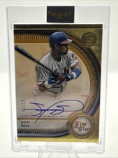 SAMMY SOSA 2024 TOPPS FIVE STAR AUTOGRAPH CUBS AUTO /10  FSA-SS