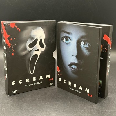 Scream 1-3 DVD Horror UNCUT Trilogie Special Edition + Bonus