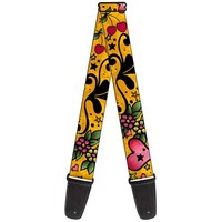 Guitar Strap - Mom & Dad Close-Up Yellow (Us Import) Acc Neu
