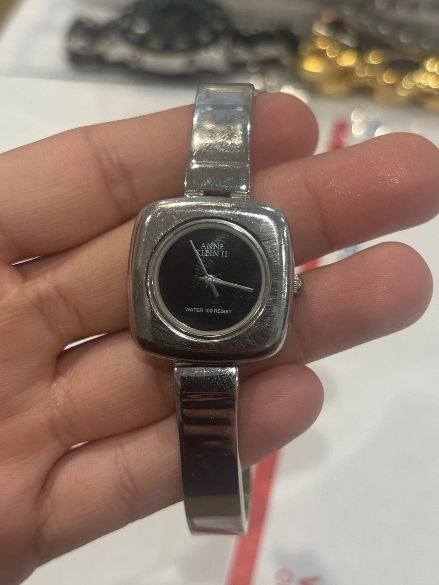 Anne Klein Women Silver Case Wristwatches for sale | eBay display picture 1