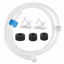 47" under Counter Sink Soap Dispenser Extension Tube Kit with Check Valve