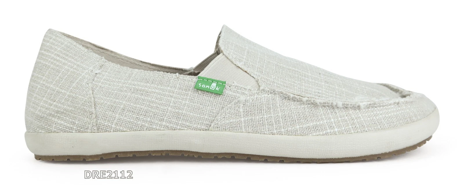 Sanuk Rounder Hobo Slub Oatmeal Shoes Mens Size 11 -NEW-