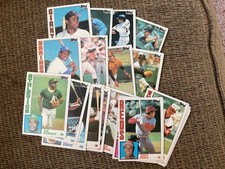 1984 Topps TRADED MLB BASEBALL Cards Free Shipping U Pick HOFers