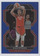 2022 Panini Prizm WNBA Blue Prizm 115/149 Kiah Stokes #108 1u6